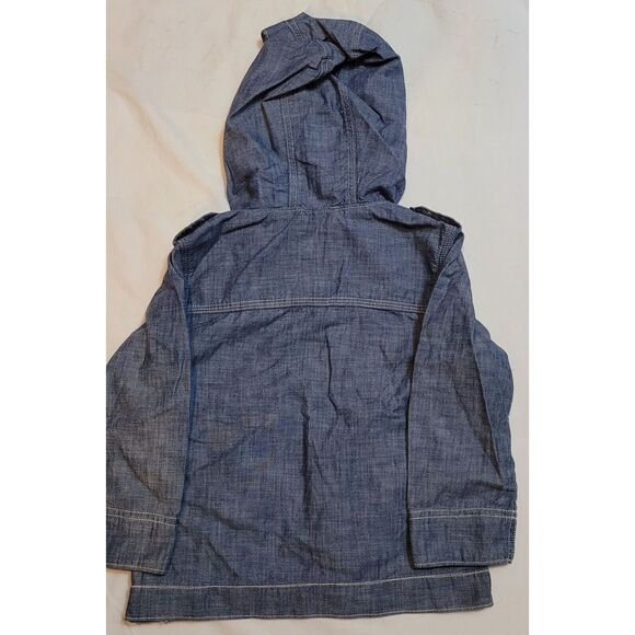 Gap Toddler Pull Over Denim  Jacket 3t - Picture 2 of 4